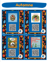 Cap ecran QR Automne