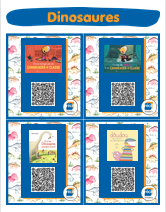 Cap ecran QR dinosaures