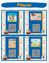 Cap écran QR Pâques