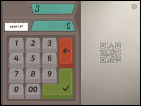Caisse enregistreuse de l'application Storest