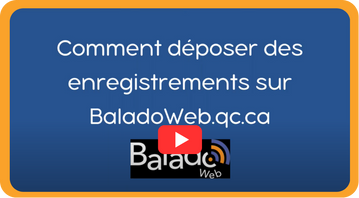 Tutoriel dépôt balado web