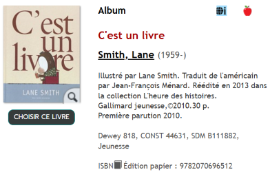 Livre C'est un livre