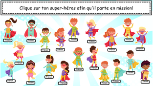 Capture présences Super héros