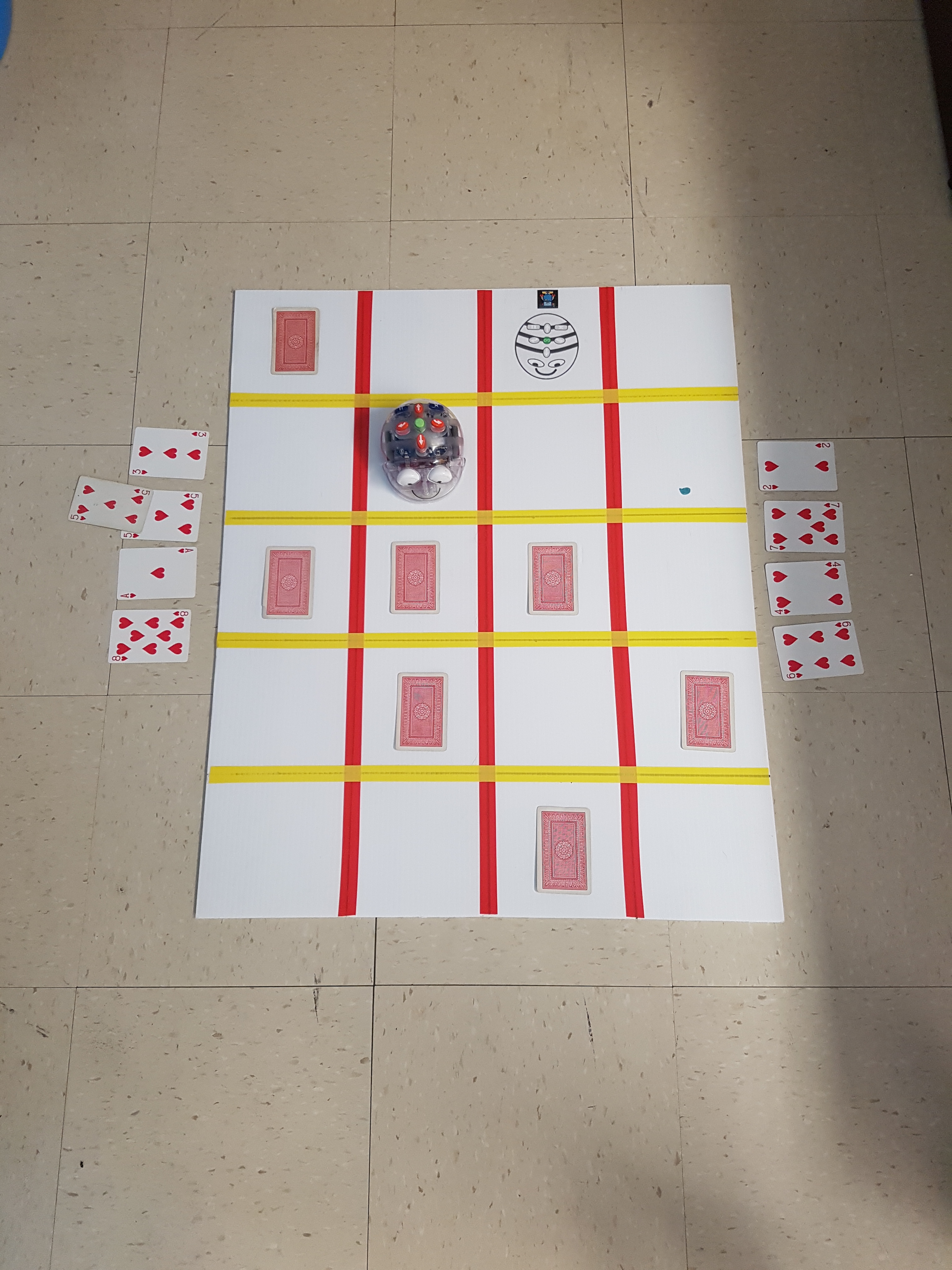 Jeu de mémoire Blue-Bot