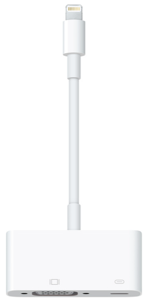 Adaptateur lightning vers VGA