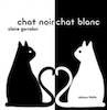 chat noir chat blanc