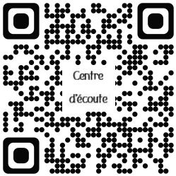 Code QR pour centre d'écoute