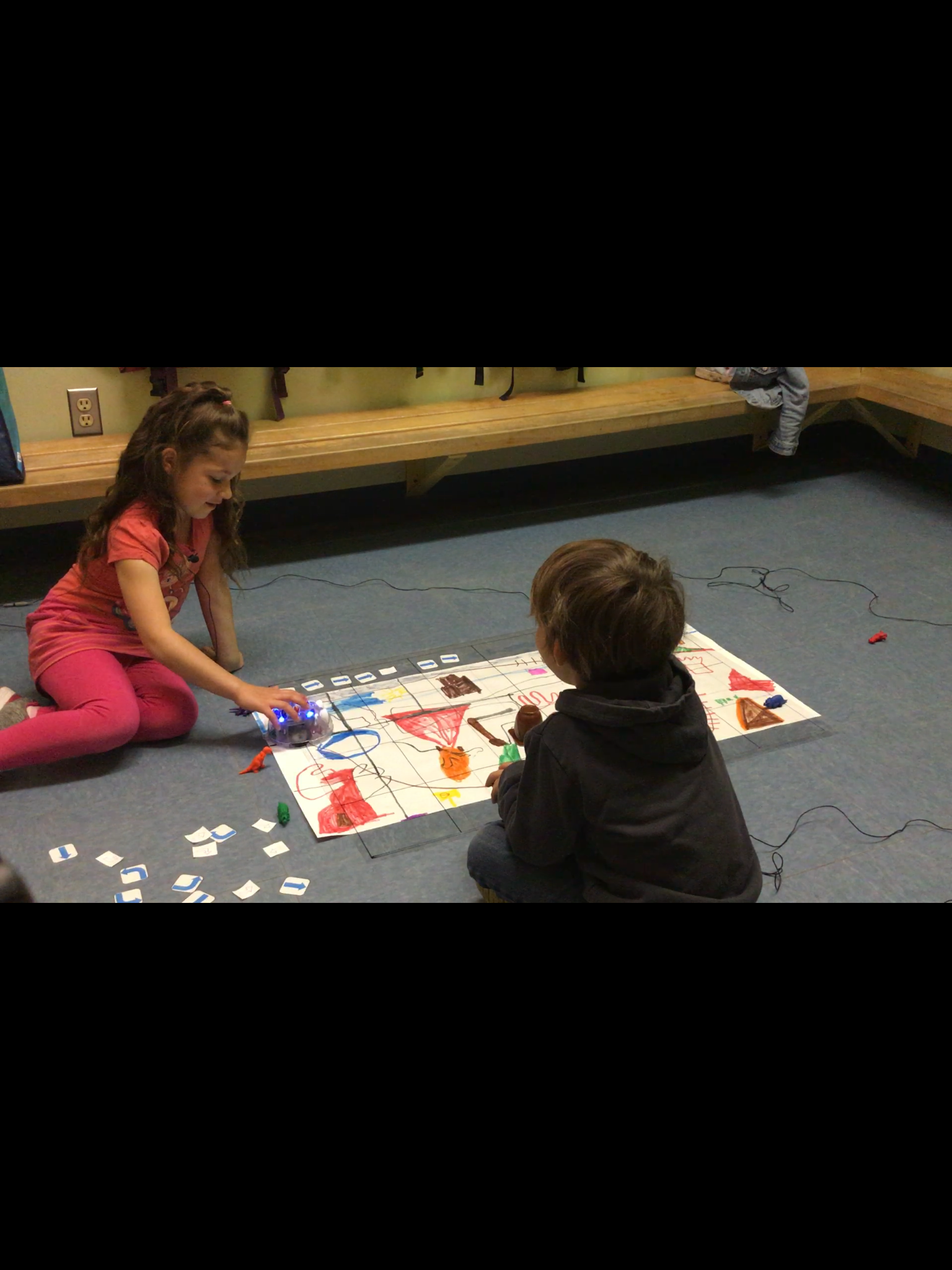 Le nouveau tapis de Blue-Bot