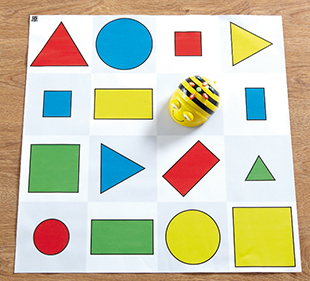 Tapis Bee-bot formes